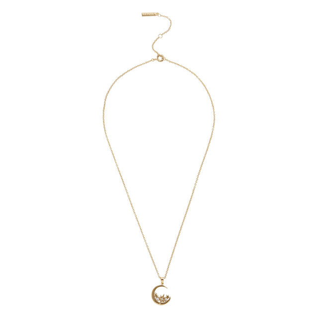 Gold Moon Necklace