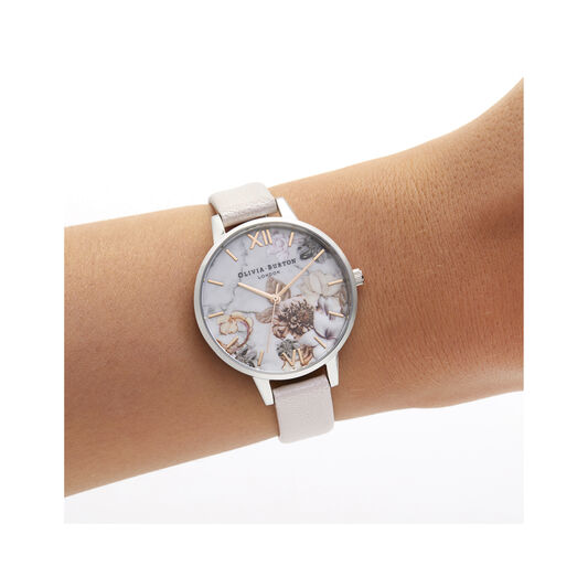 Demi Pink & Silver Watch