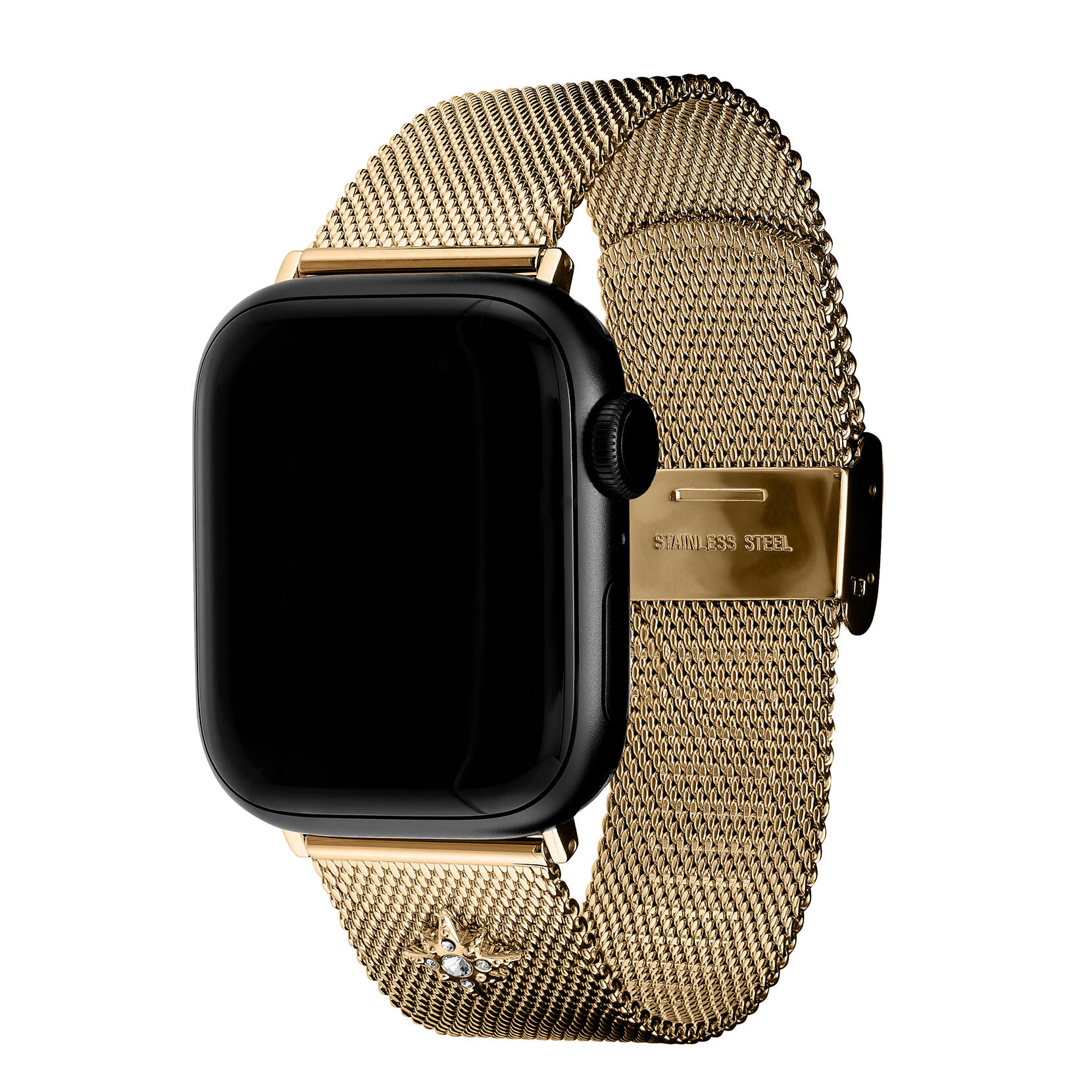 Gold Celestial Mesh Strap