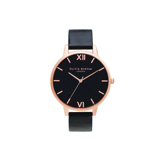 Shoreditch Classic, Black & Rose Gold