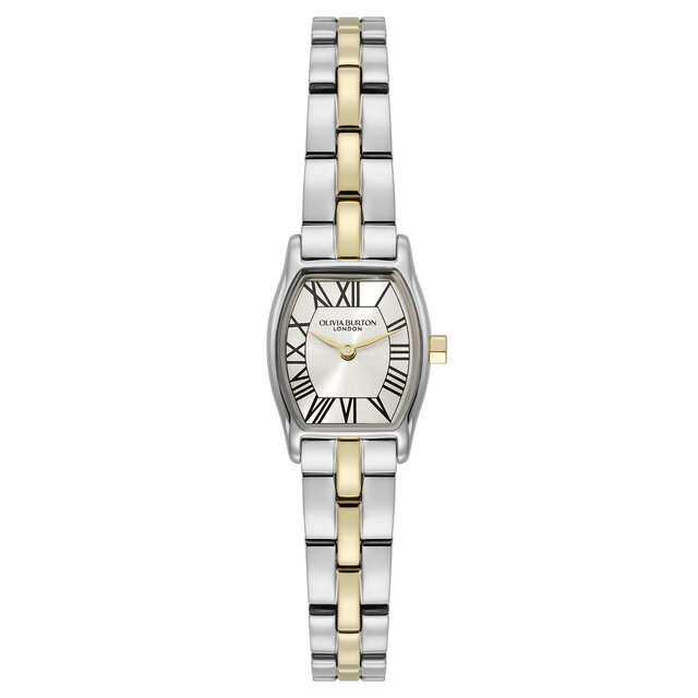 Montre Cambridge Champagne & Bracelet Bicolore 18mm