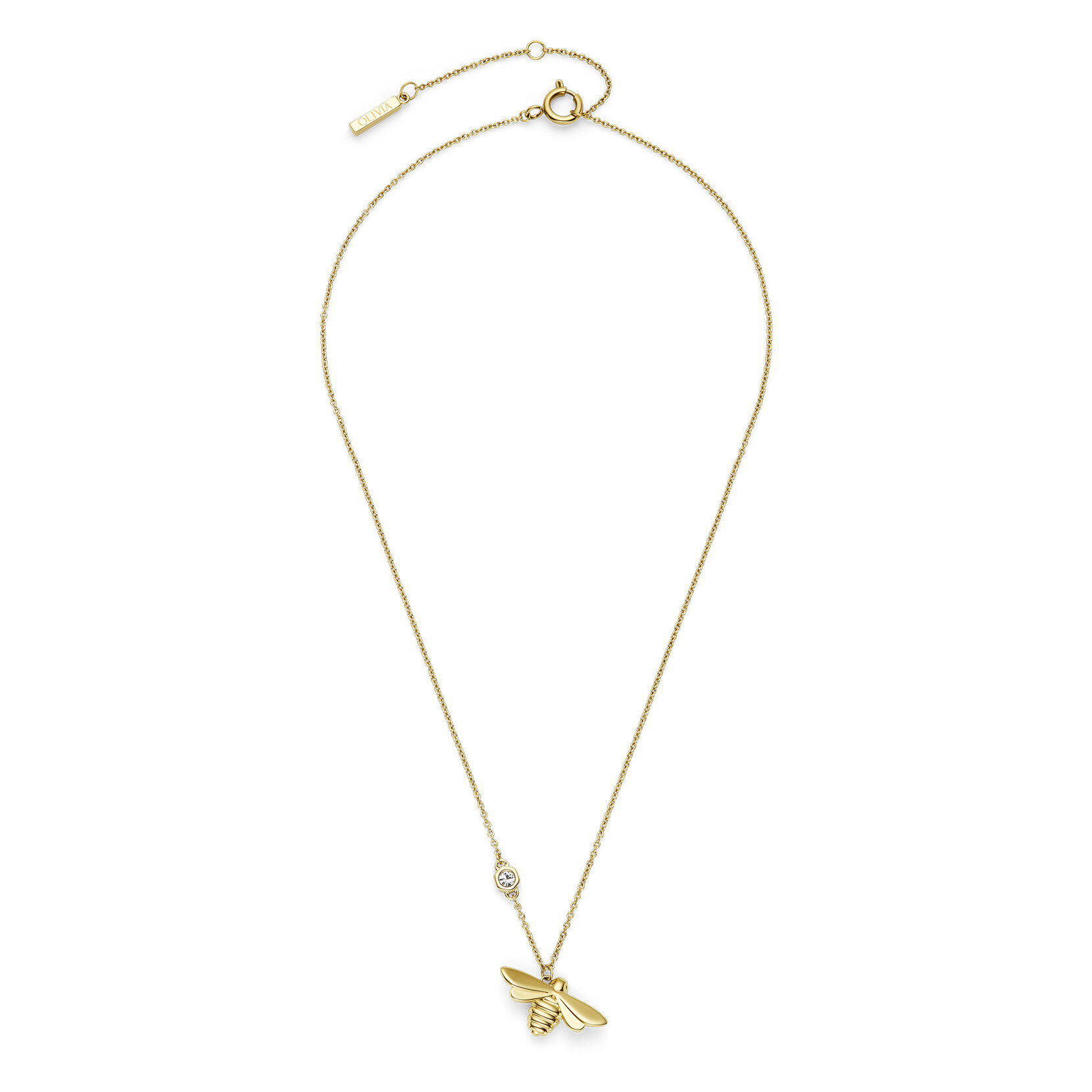 Honey Bee Gold Plated Necklace