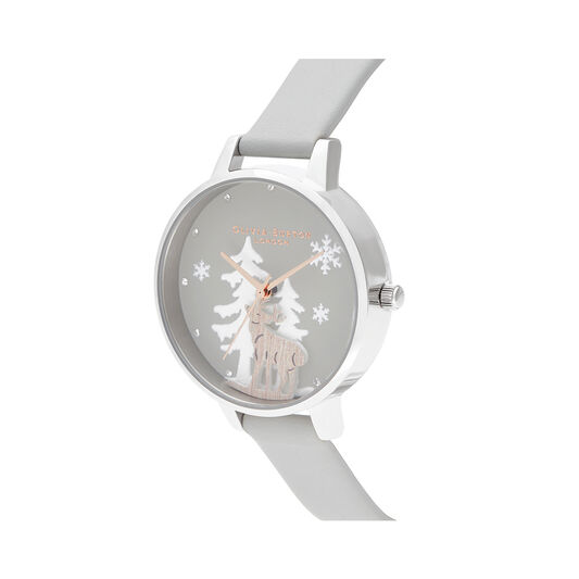 Winter Wonderland Vegan Grey, Rose Gold & Silver