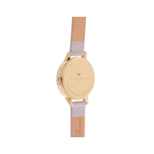 Big Dial Blush Dial & Gold Watch