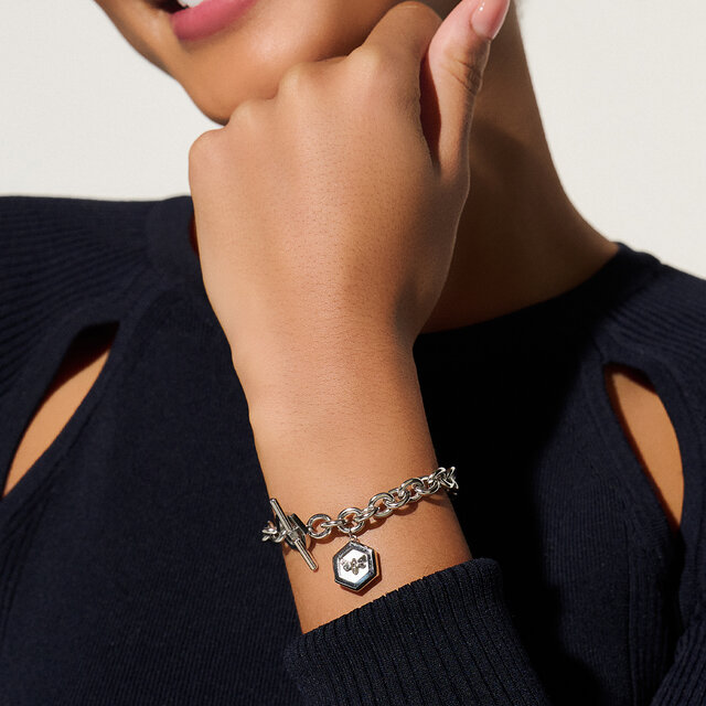 Bracelet Abeille Minima Argent Fermoir à bascule