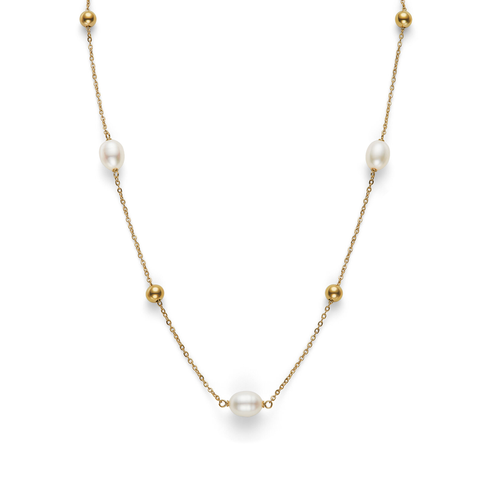 Collier Perlé By The Sea Plaqué Or