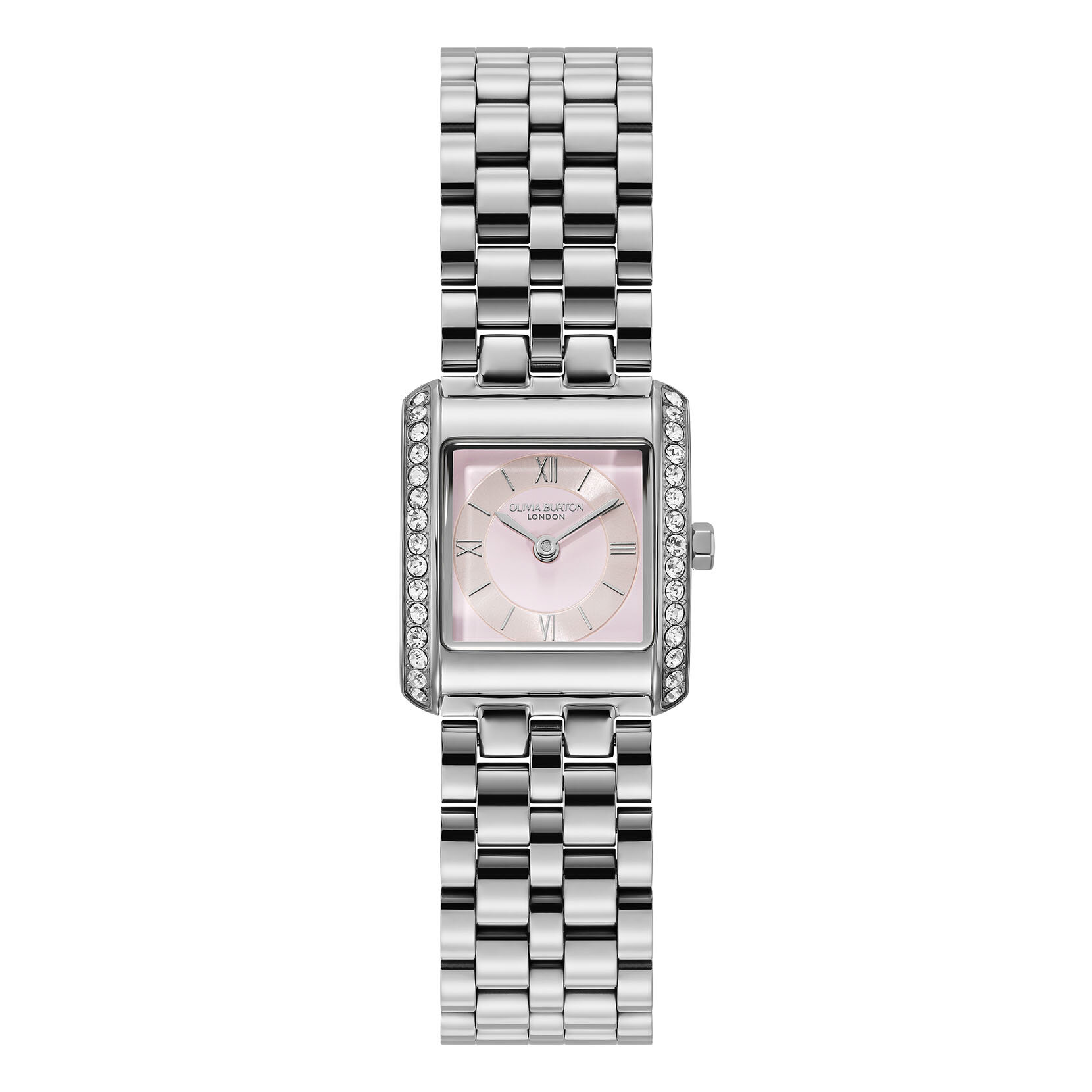 21mm Berkley Blush & Silver Bracelet Watch