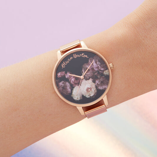 Fine Art Rose Gold Mesh