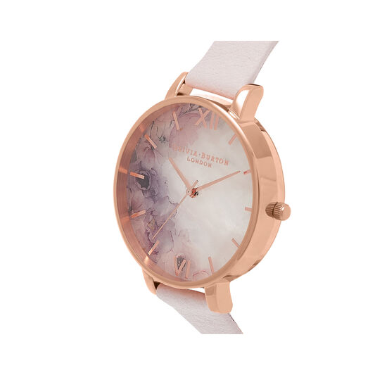 Semi Precious Blossom & Rose Gold Watch