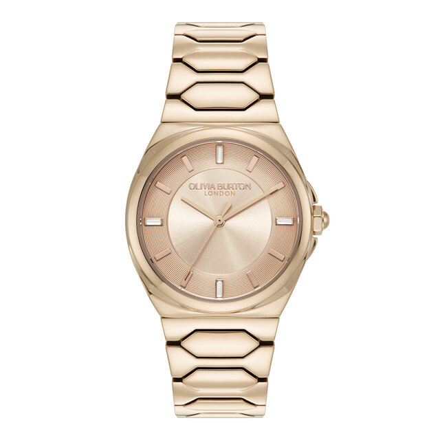 Bracelet de Montre Lustre 34mm Œillet & Or Rose