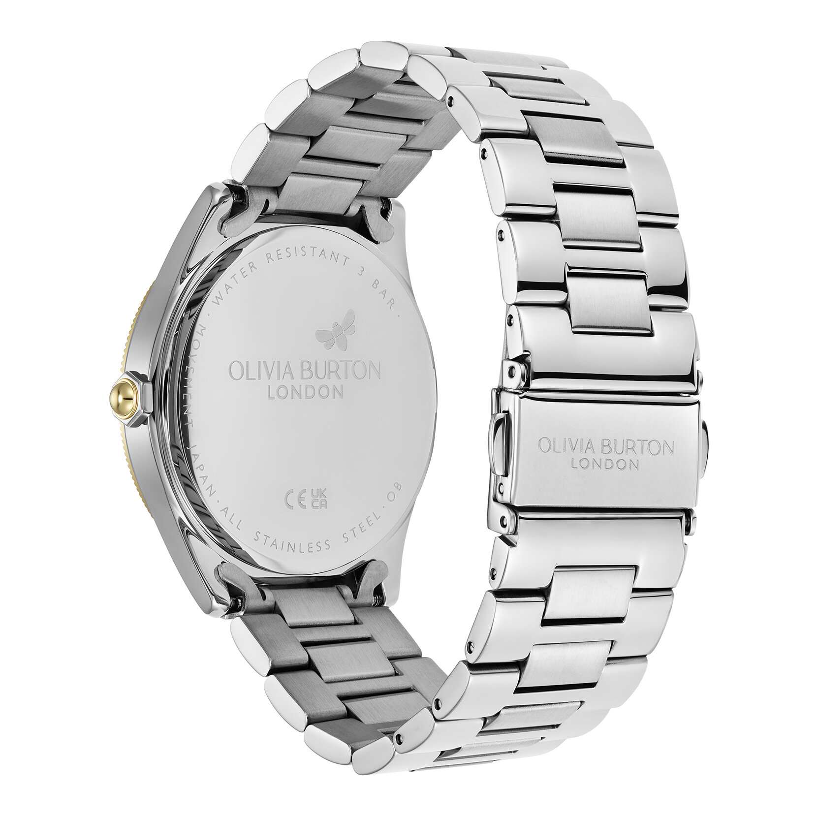 Bracelet de Montre Radiate 38mm Onyx & Bicolore