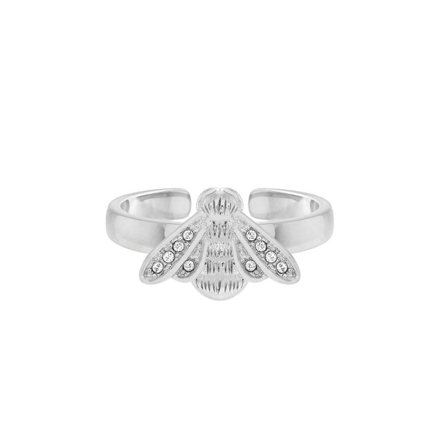 Silver Bee Ring