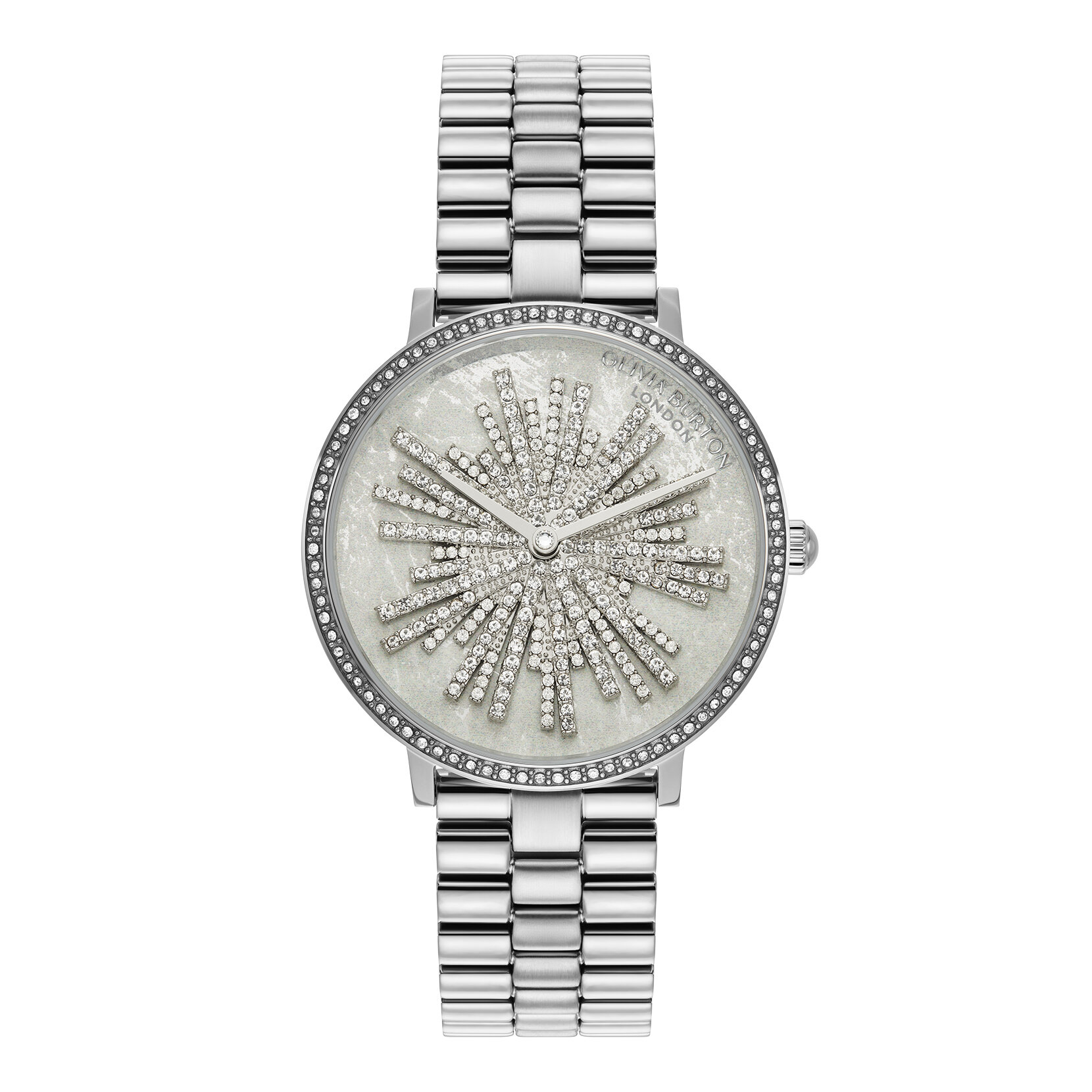 Bracelet de Montre Ice Burst 35mm Gris & Argent