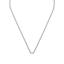 Petite Rolo Silver Tone Chain Necklace