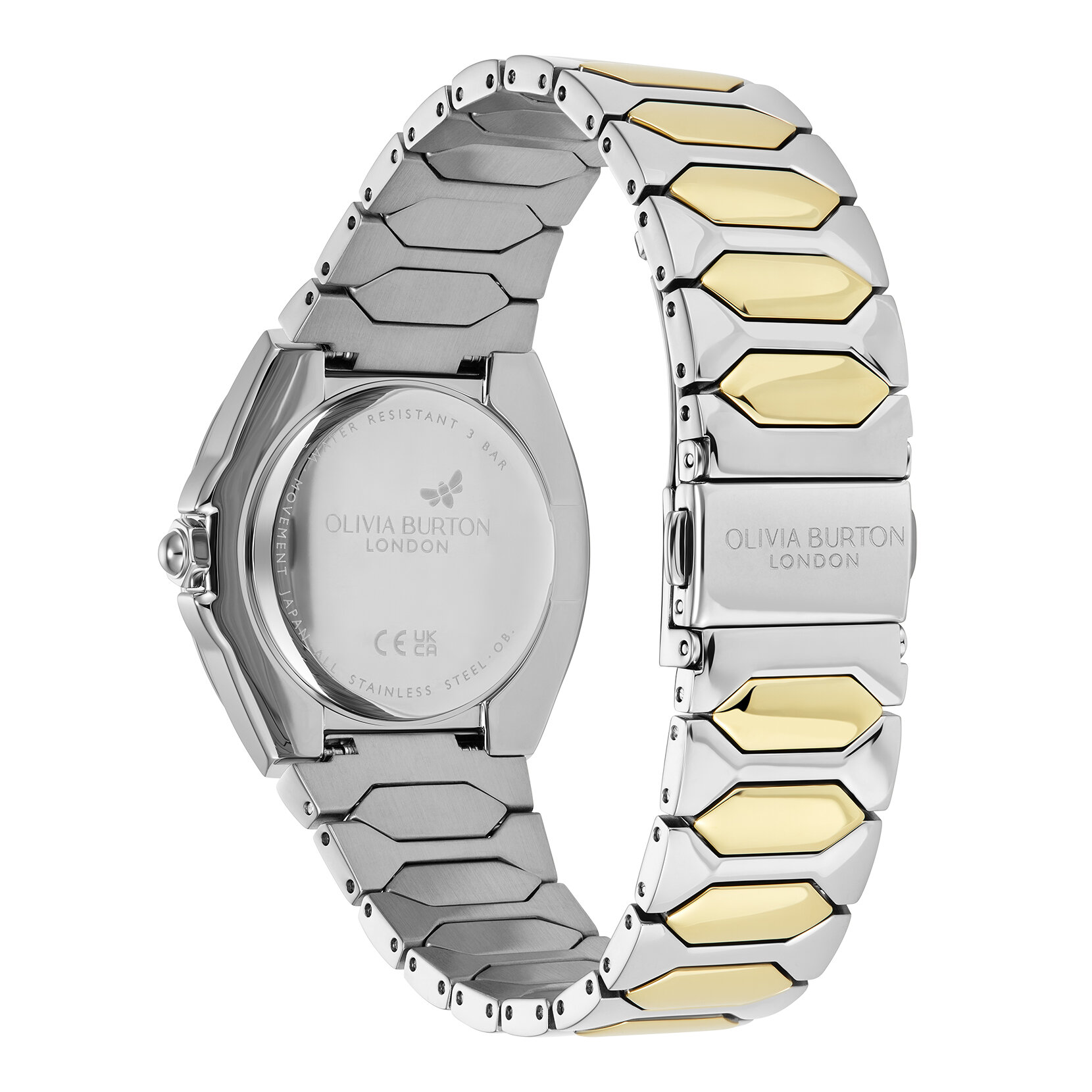 34mm Lustre Ivory & Two Tone Bracelet Watch
