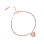 Rose Gold Heart Bracelet
