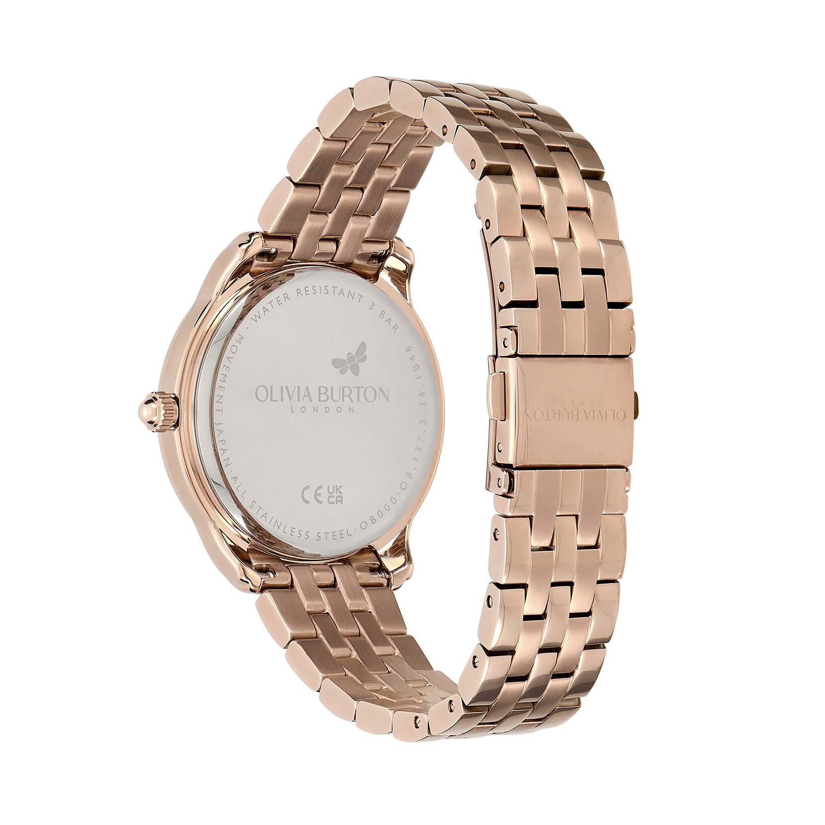 36mm Starlight Carnation Gold Bracelet Watch