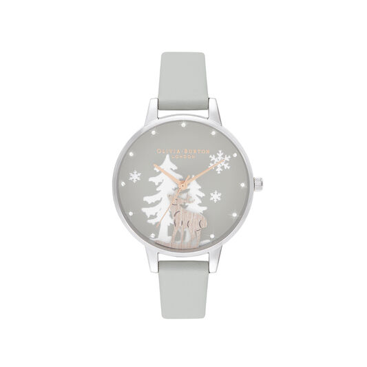 Winter Wonderland Vegan Grey, Rose Gold & Silver