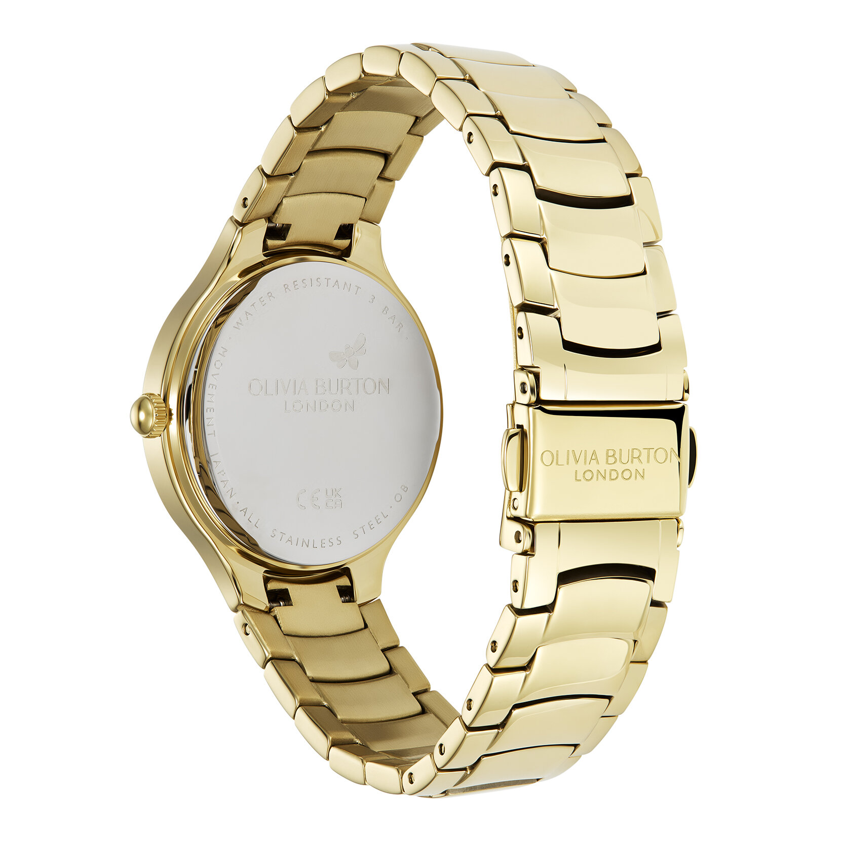 Bracelet de Montre Lea 34mm Vert Forêt & Or