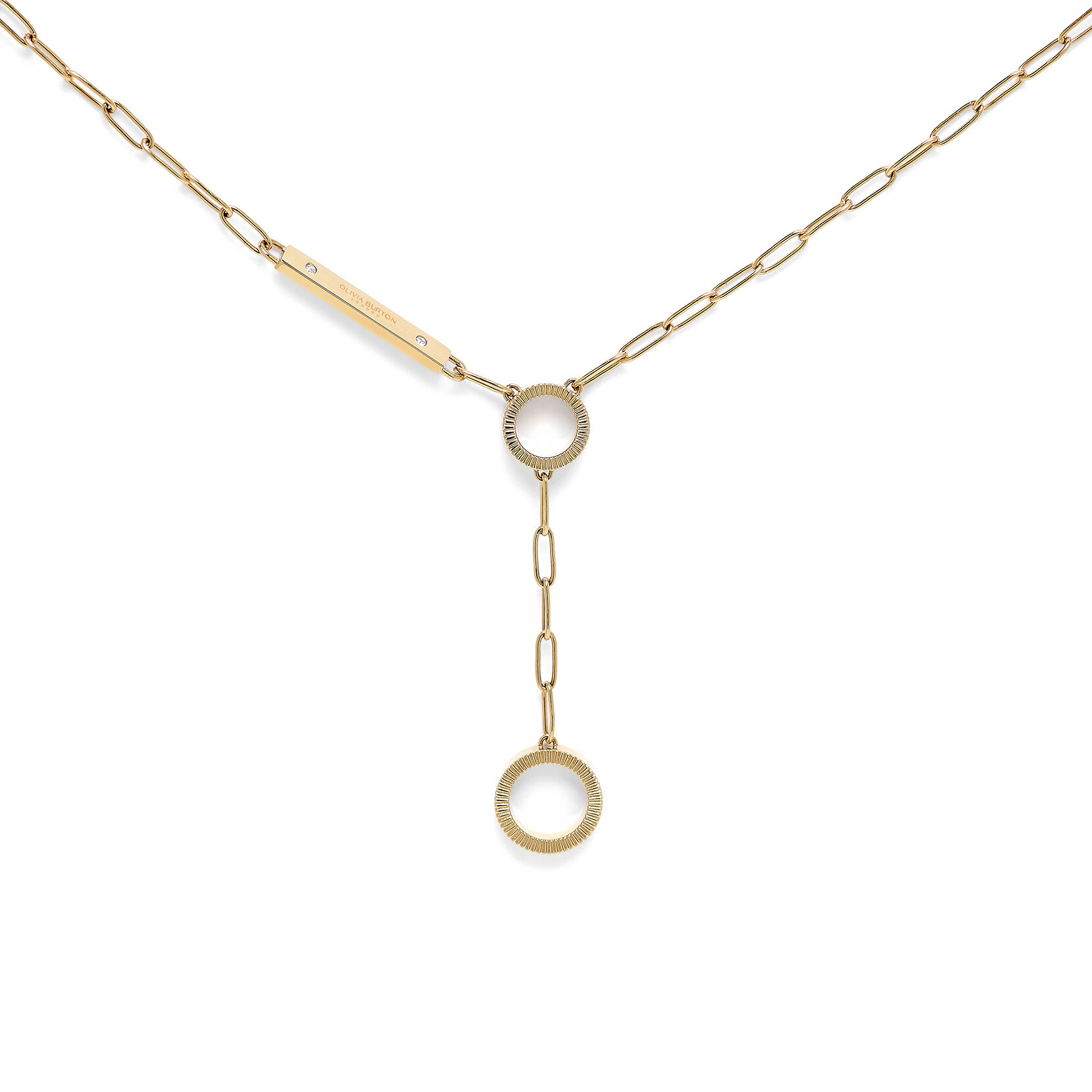 Linear Gold Necklace