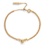 Bracelet chaîne Lucky Bee or