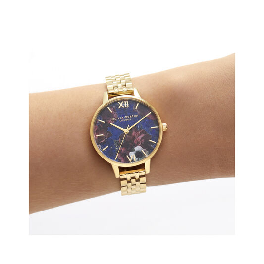 Demi Lapis Lazuli & Gold Bracelet Watch