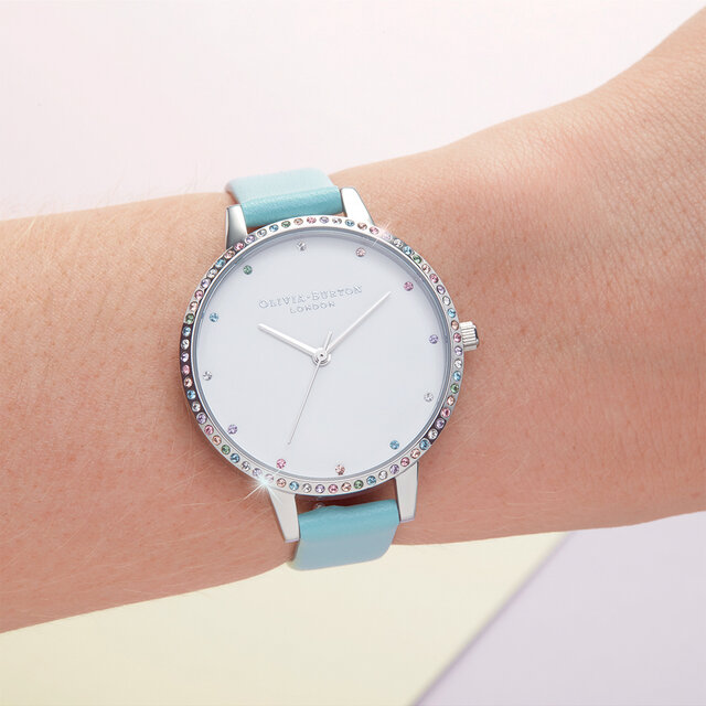 Lunette Rainbow turquoise et argent