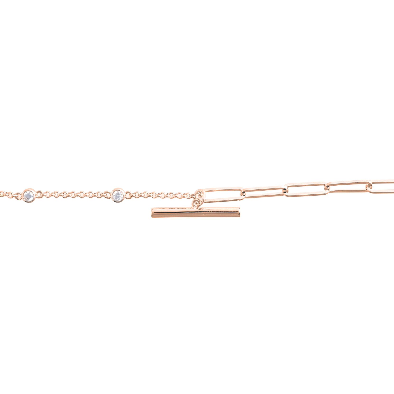 Bracelet Classic Mismatch Tbar or rose