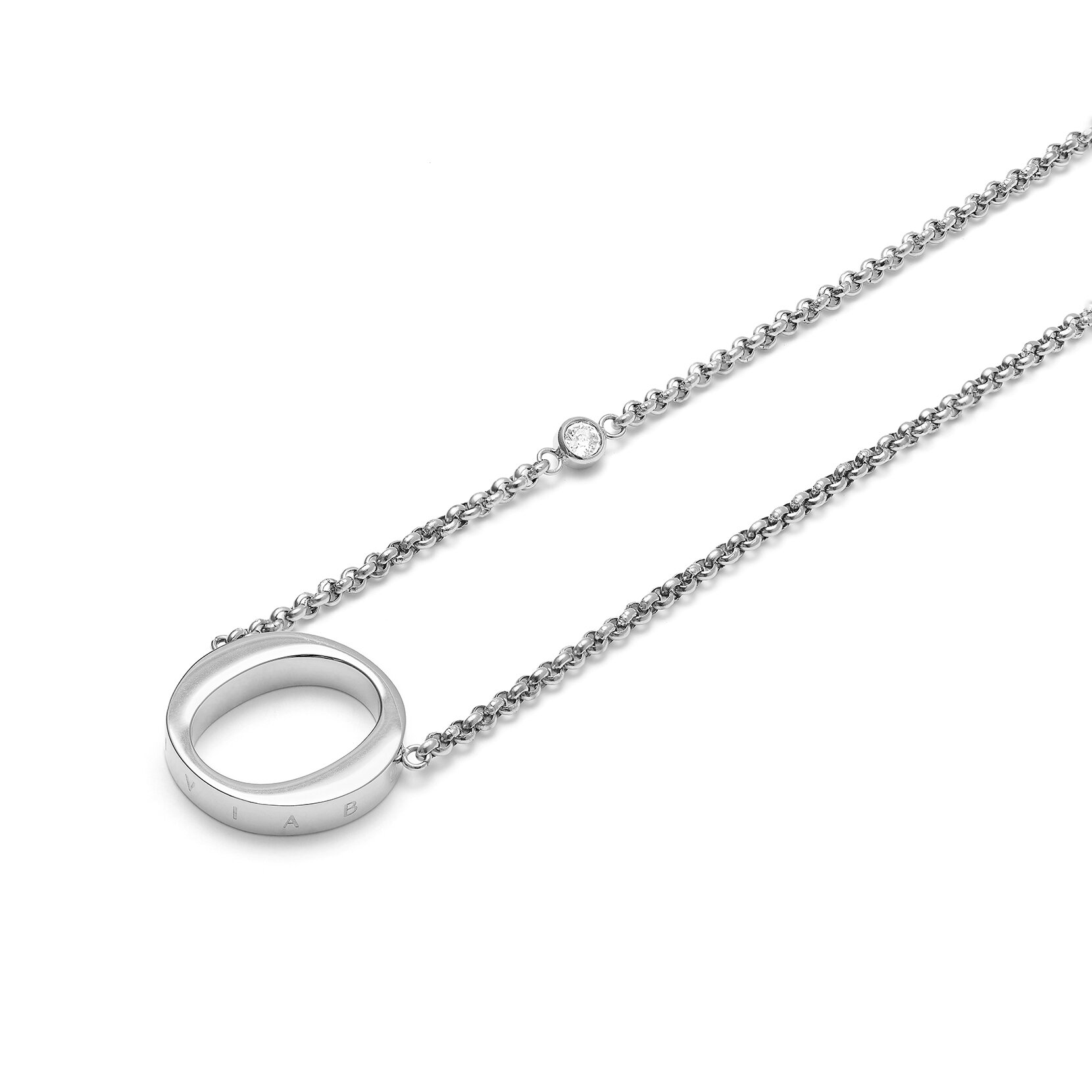 Collier pendentif argent O