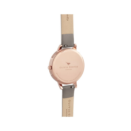 Demi Vegan Grey & Rose Gold Watch
