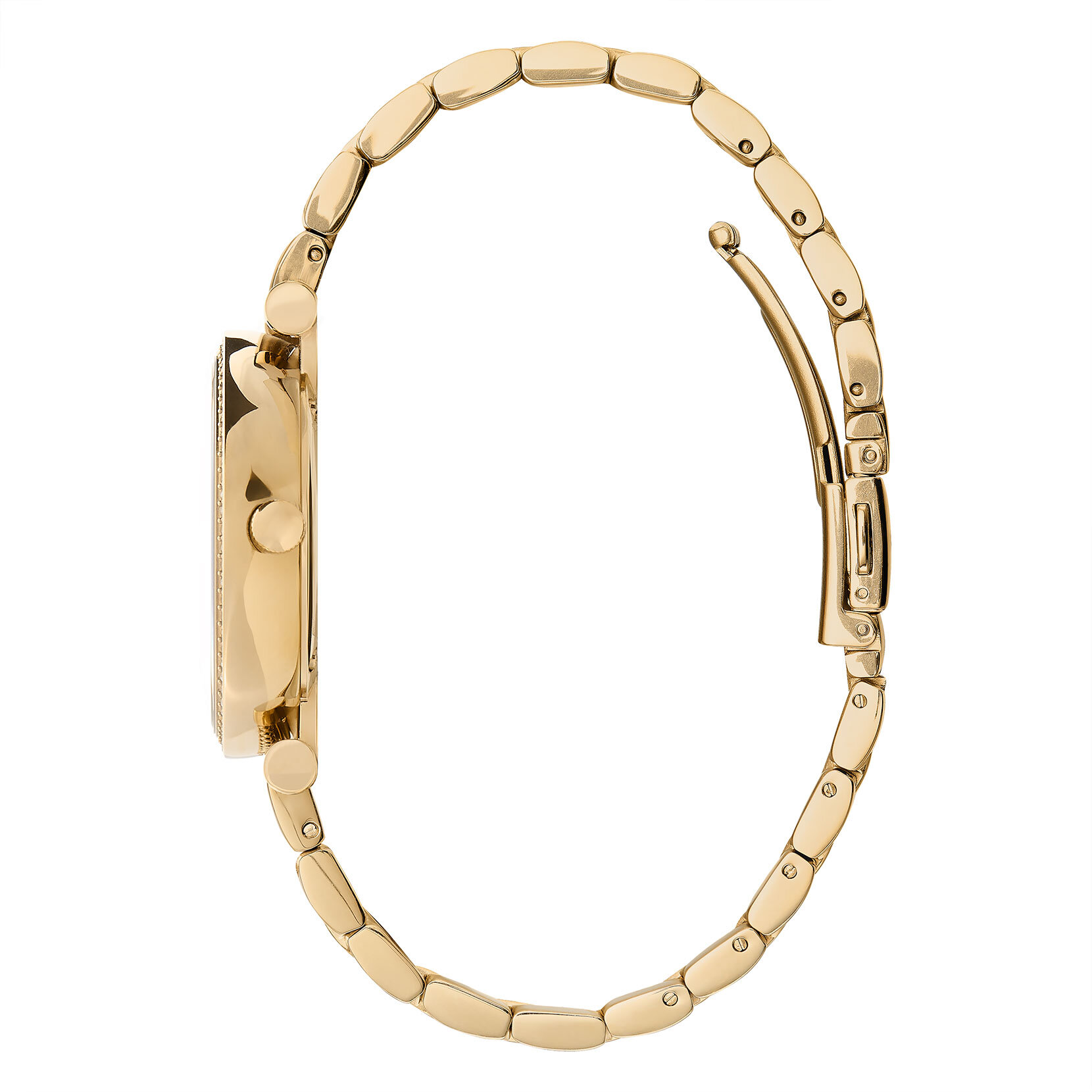 Montre Belgrave Tbar nude à bracelet or 32 mm