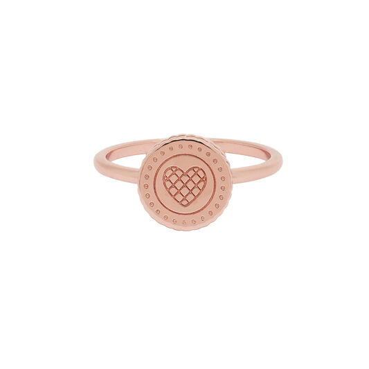 Tea Party Biscuit Rose Gold Ring