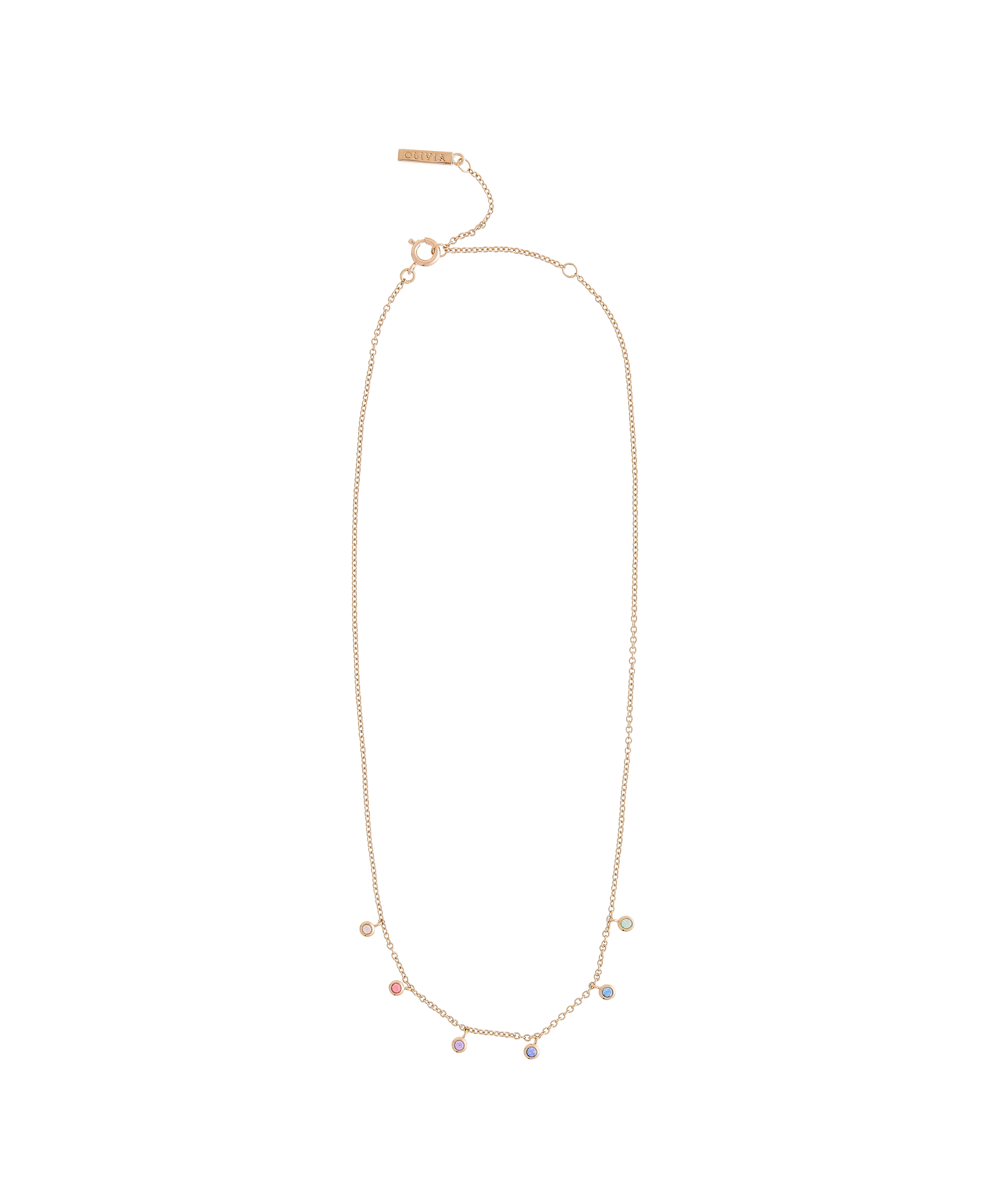 Rainbow necklace olivia burton 2025
