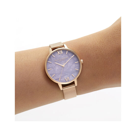 Demi Amethyst Rose Gold