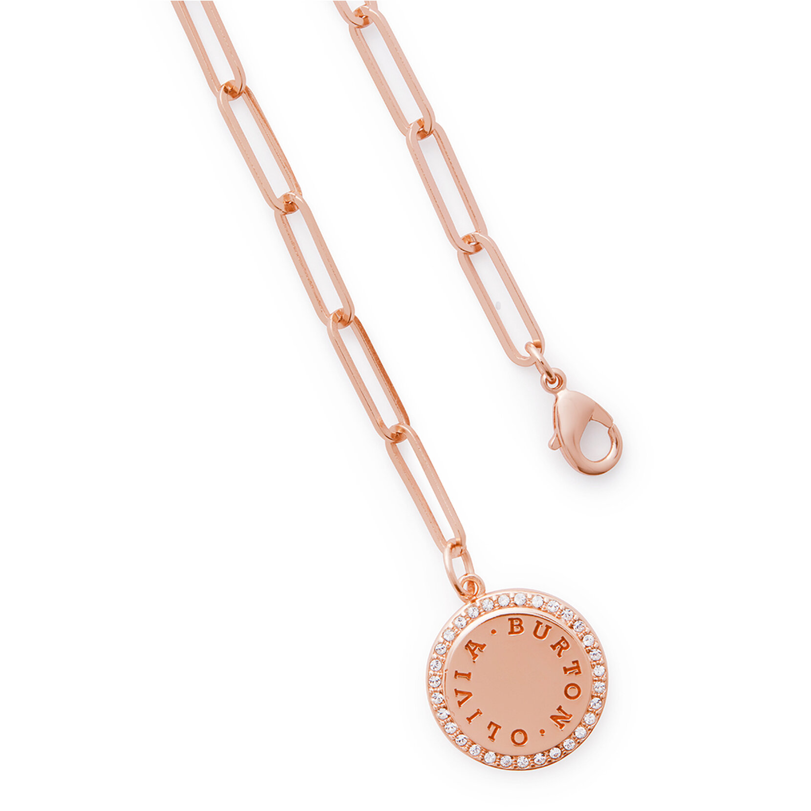 Rose Gold Disc Bracelet