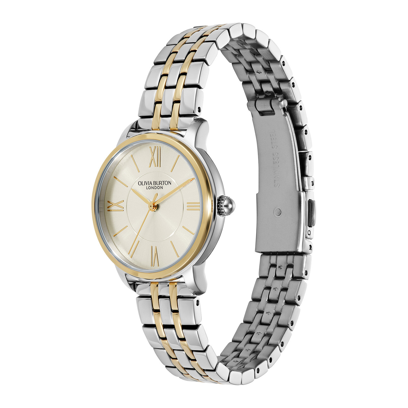 30mm Westbourne White & Two Tone Bracelet Watch