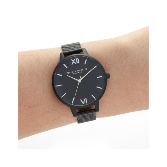 After Dark Silver & Matte Black Mesh
