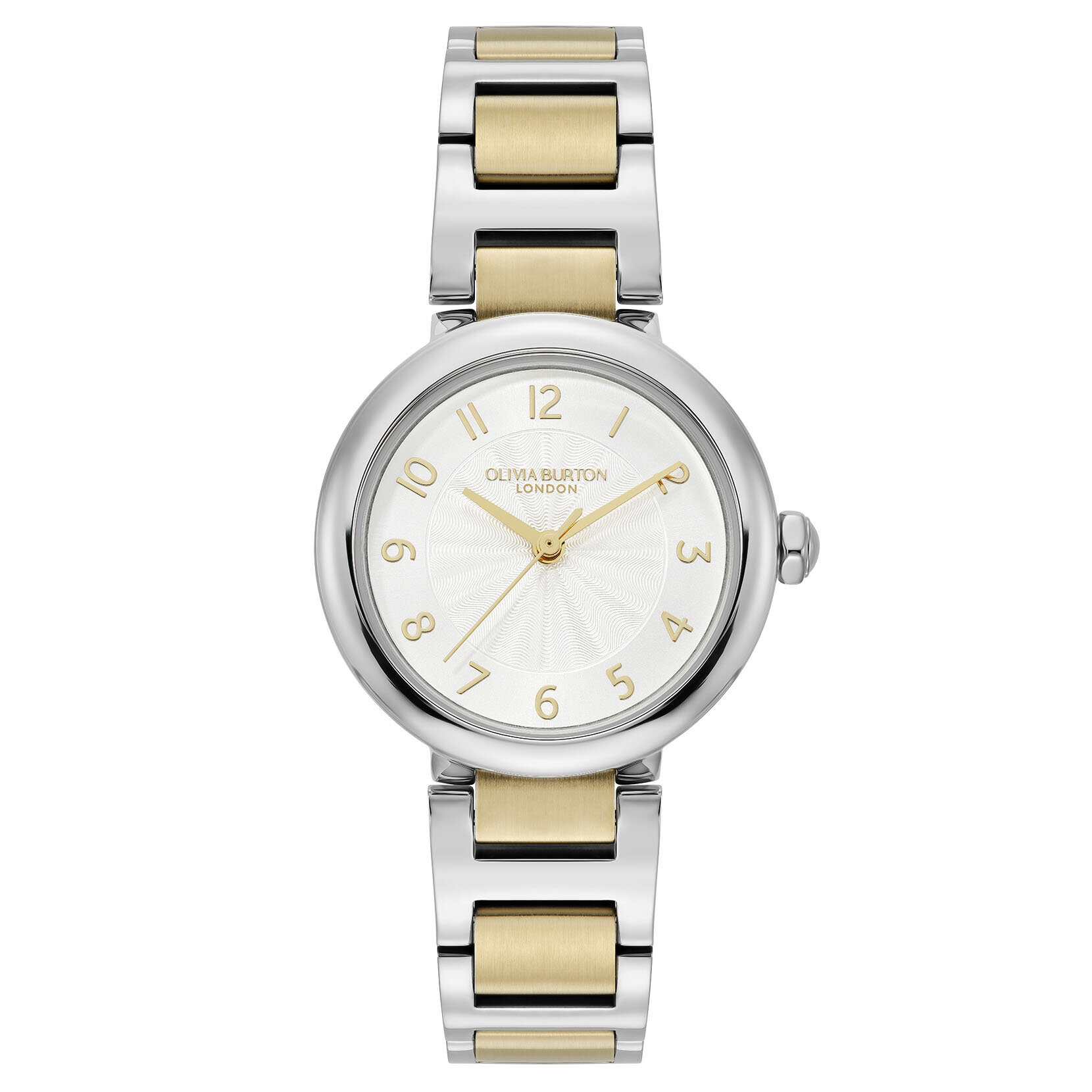 Montre Pembroke Blanc & Bracelet Bicolore 30mm