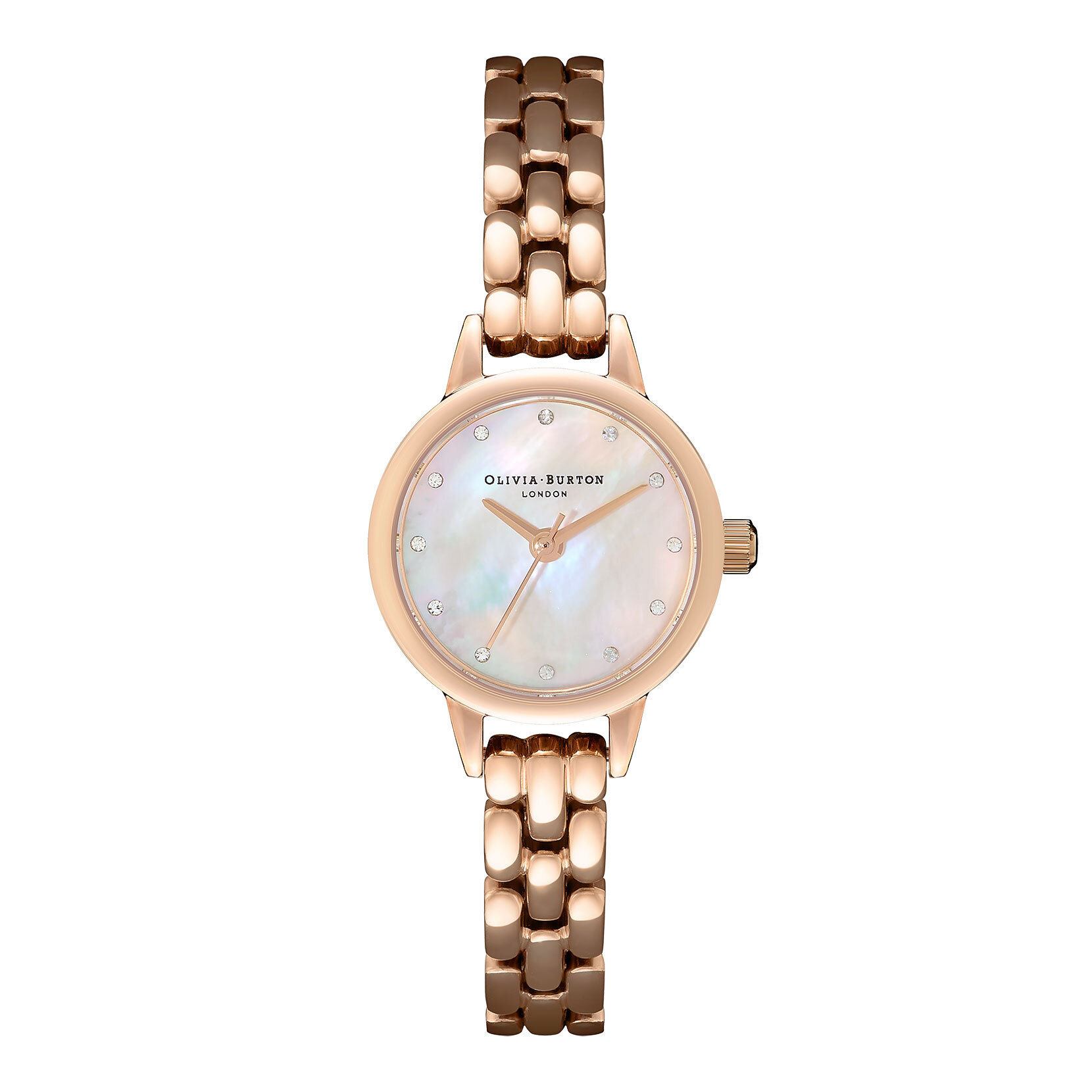 Classics 23mm Blush & Rose Gold Bracelet Watch | Olivia Burton London