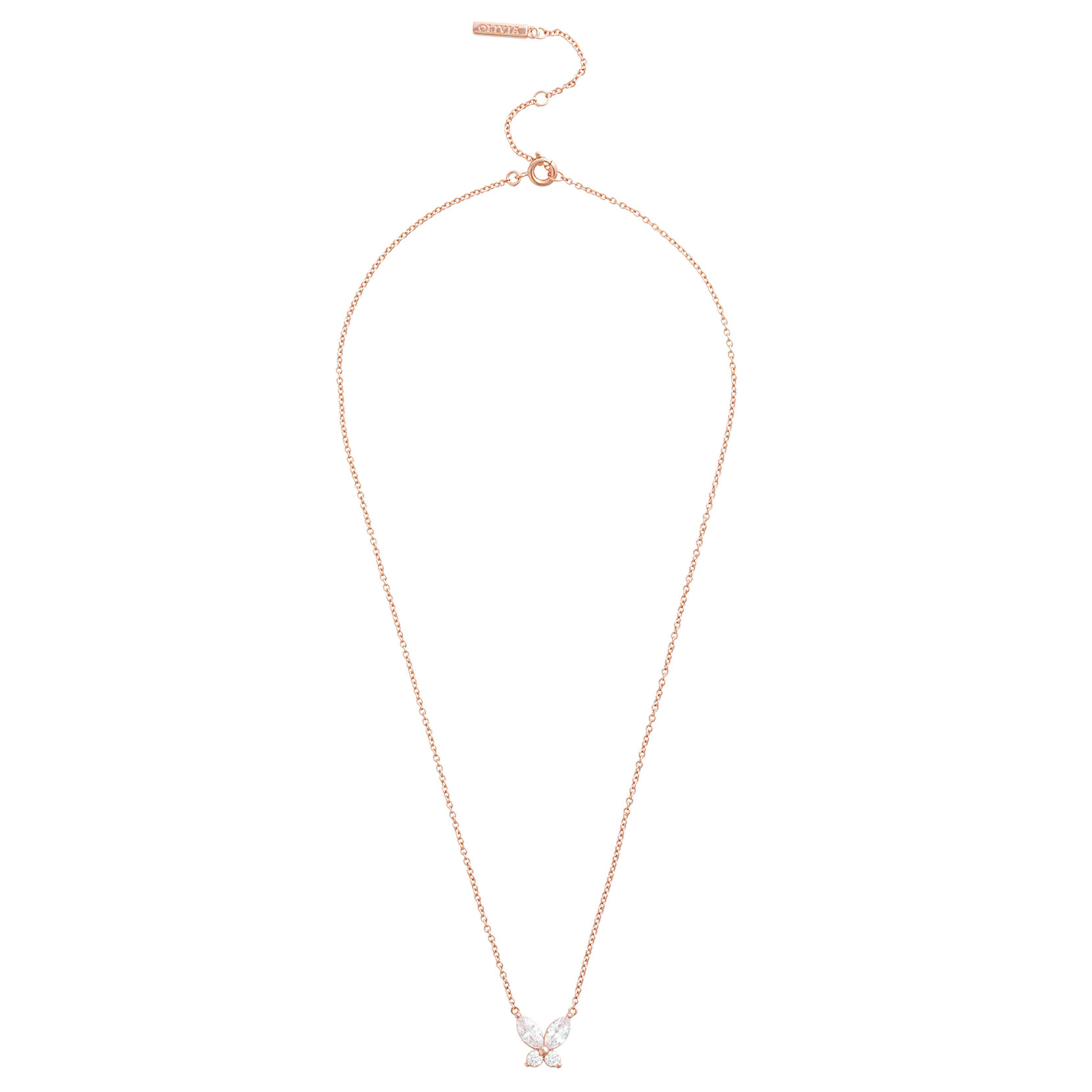 Rose Gold Marquise Necklace