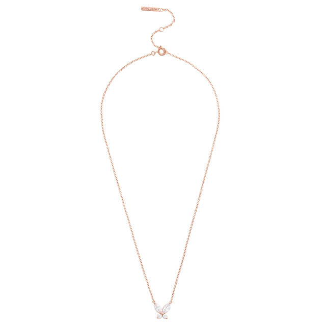 Rose Gold Marquise Necklace
