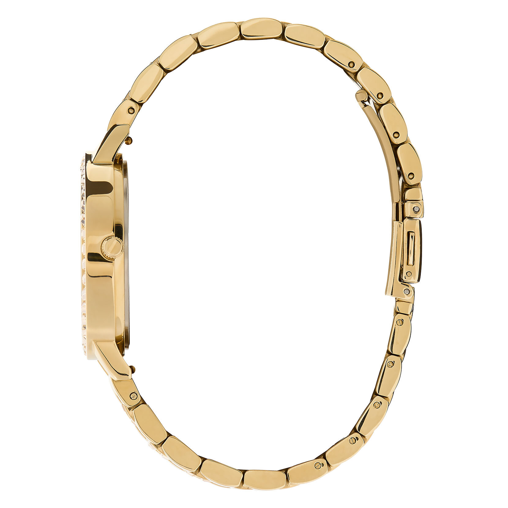 Montre Treasure cadran demi bracelet or