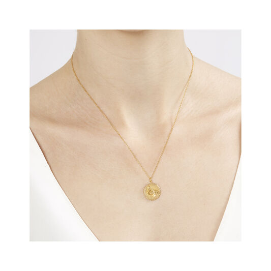 3D Butterfly Gold Necklace