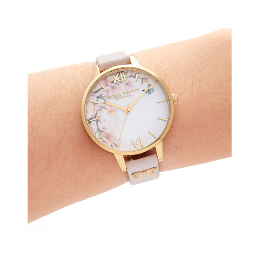 Pretty Blossom Blossom & Rose Gold Watch