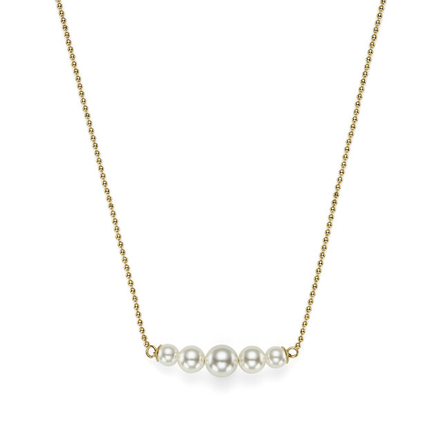 Collier Pearls & Beads Plaqué Or