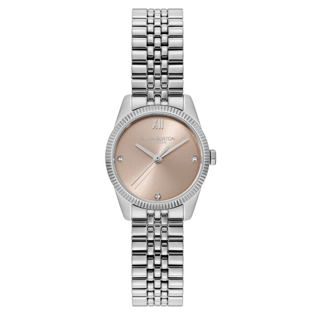Montre Highbury Trench Coat & Bracelet Argent 25 mm