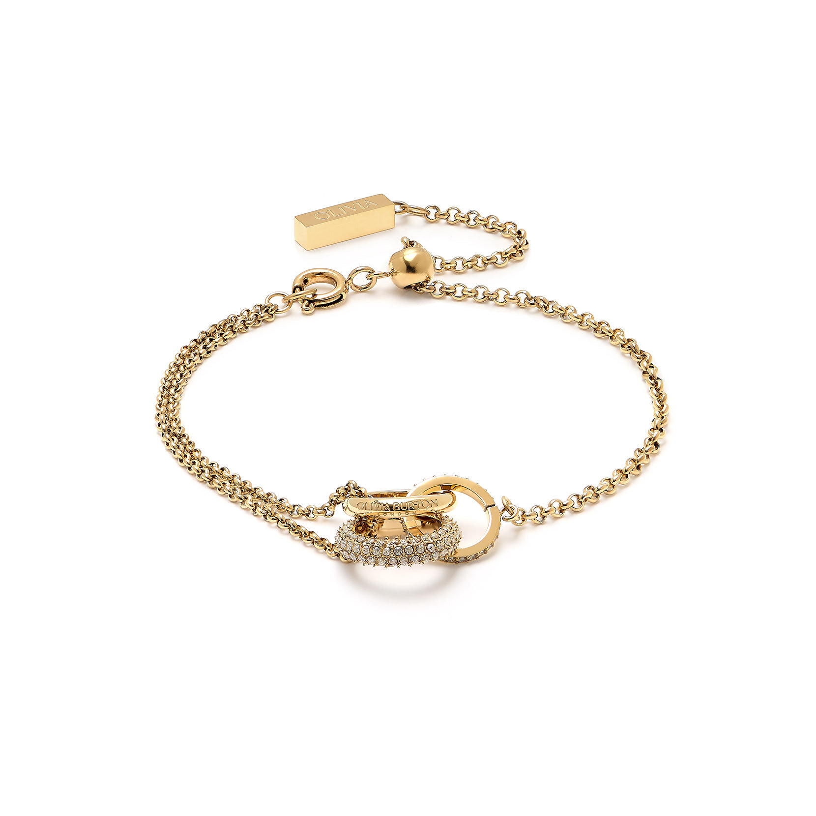 Entwine Gold Bracelet