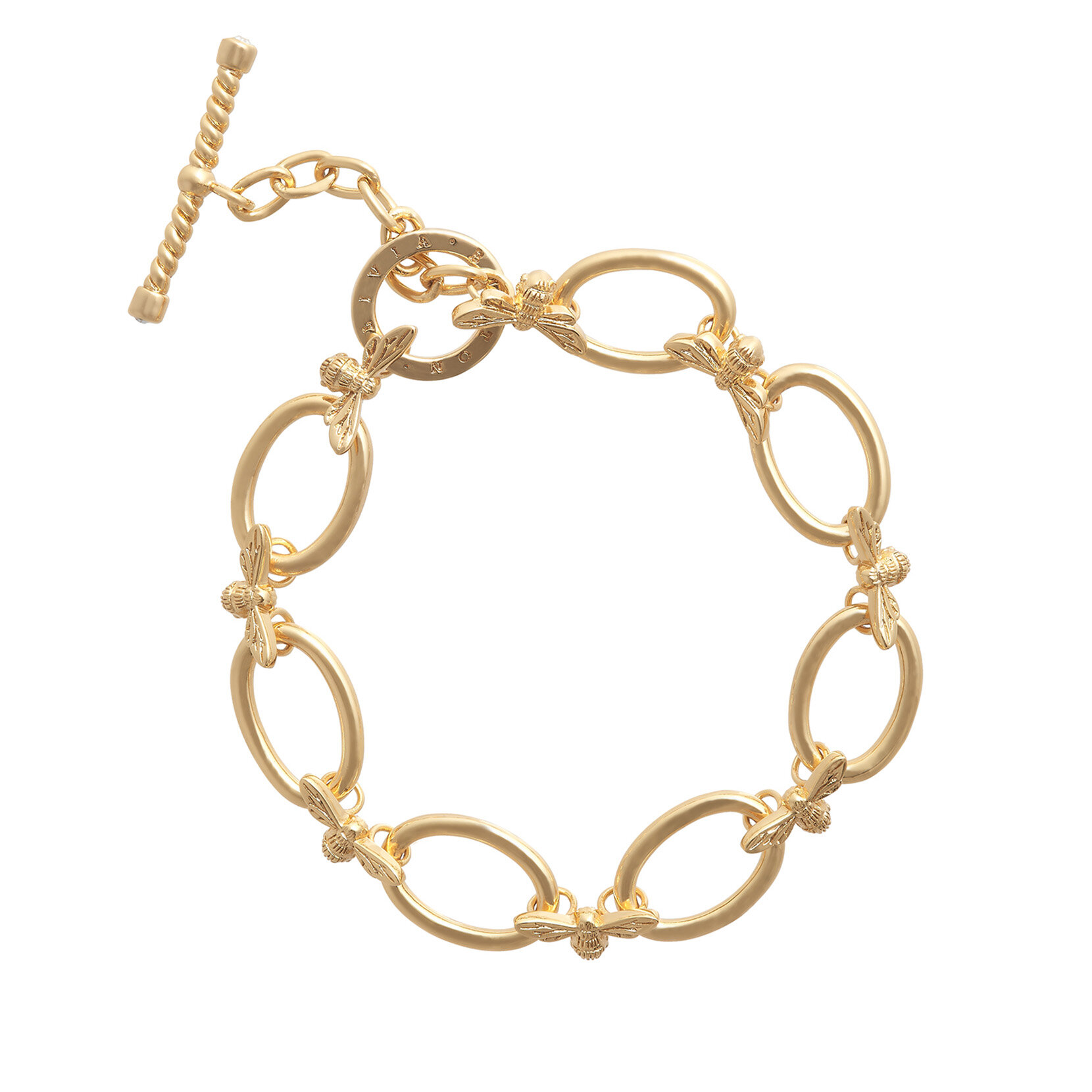Gold Bee Chunky Bracelet