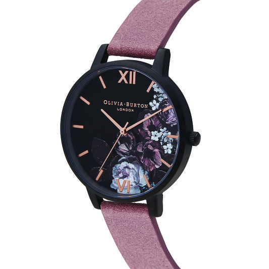 Shoreditch Fine Art, Rose Suede & Matte Black