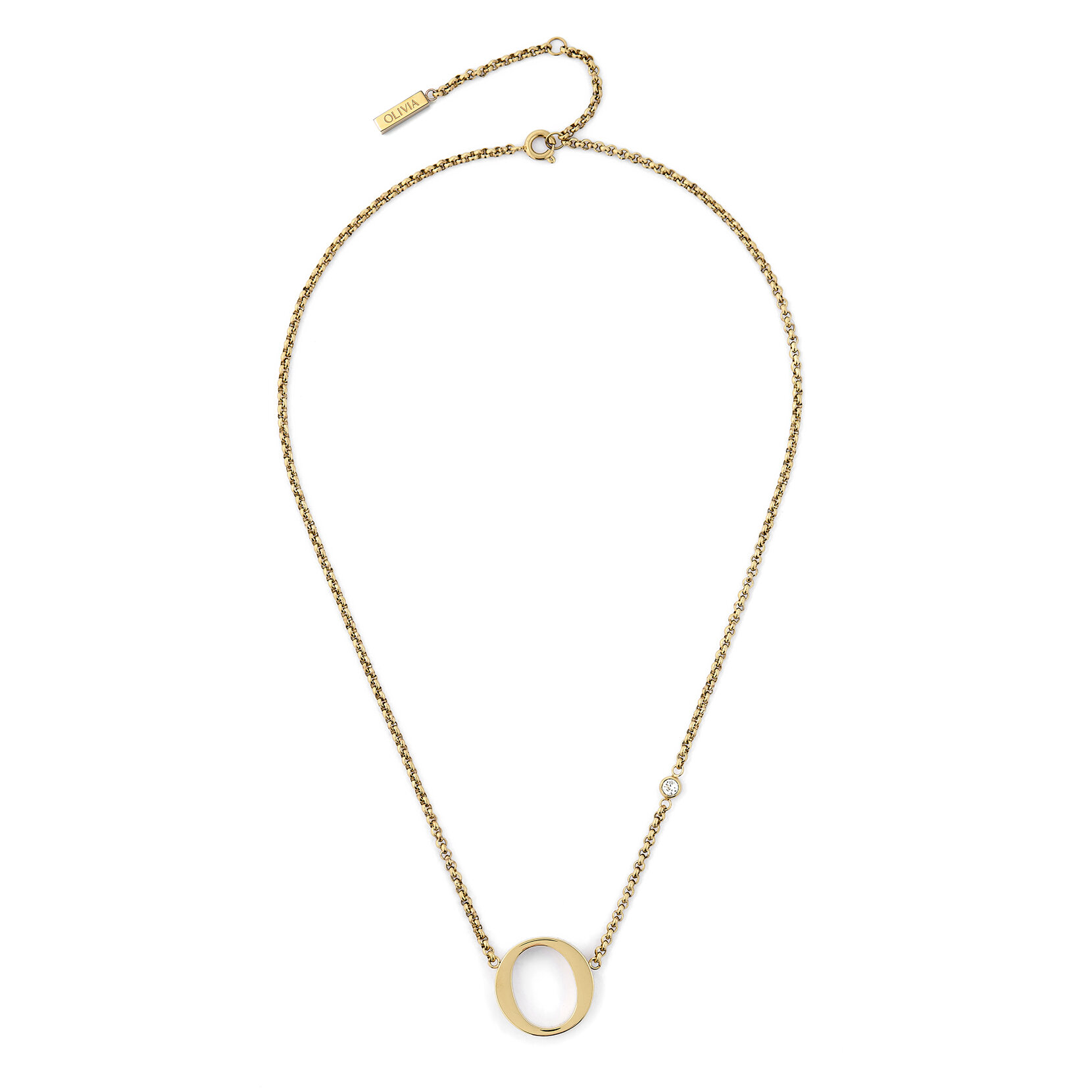 Collier pendentif or O